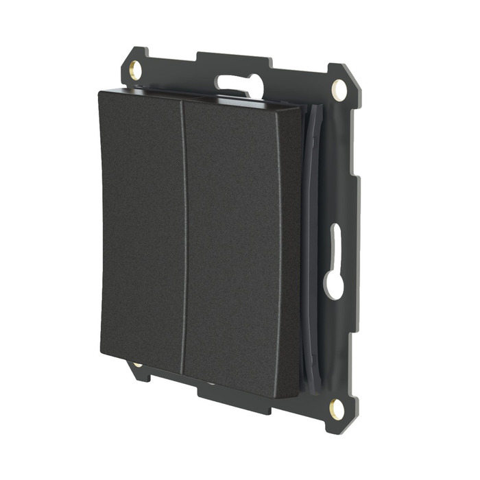 Tryckknapp Trådlös SA Antracit Plejd